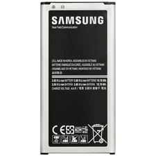 Samsung Galaxy S5 Cell Phone Battery EB-BG900BBU, 2800mAh, 3.85V Li-ion, 10.78Wh