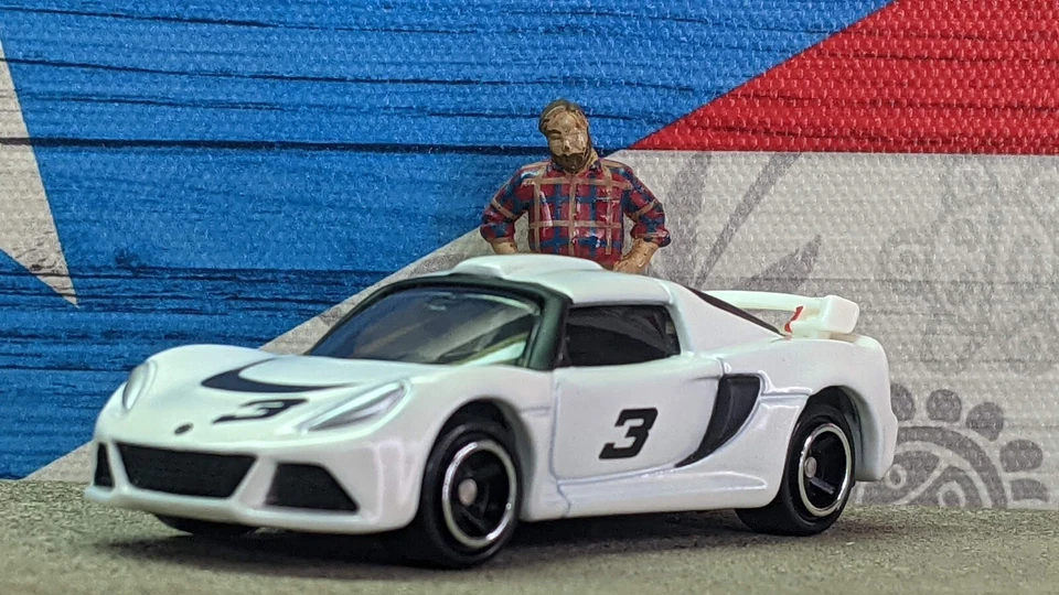 TOMICA #10 LOTUS EXIGE R-GT 1/59 SCALE LOOSE WORLD SUPER CAR SERIES USA STOCK!!! - Image 3 of 4