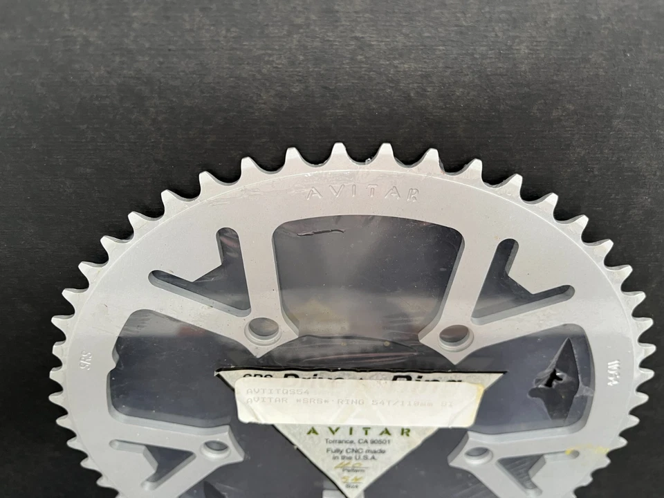 前驱动 SRS AVITAR 54 牙 110 毫米 SI 5 臂 复古 1990 年代 NOS 美国 — 第 4/4 张图片