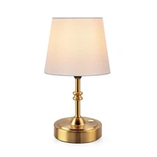 ONEWISH Small Cordless Lamp Dimmable-Battery Operated Table lamp, 4000mAh Rec...