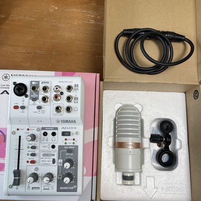 YAMAHA AG03 MK2, YAMAHA YCM01