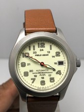 Vintage Alba Field Gear Y621-8010 Automatic 23 Jewels Men's Wristwatch