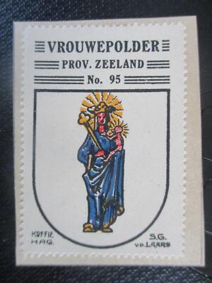 (368) Wappenmarke - Vrouwepolder Prov. Zeeland