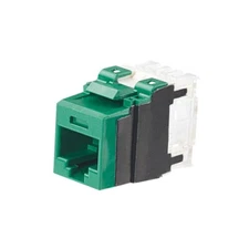 Panduit NK6X88MGR Cat 6A UTP RJ45 Punchdown Keystone Jack Module Green