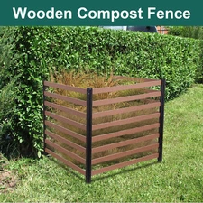 NTUD Outdoor Privacy Screens 39.4" W X 51.2" H Air Conditioner Fence 3 Panels