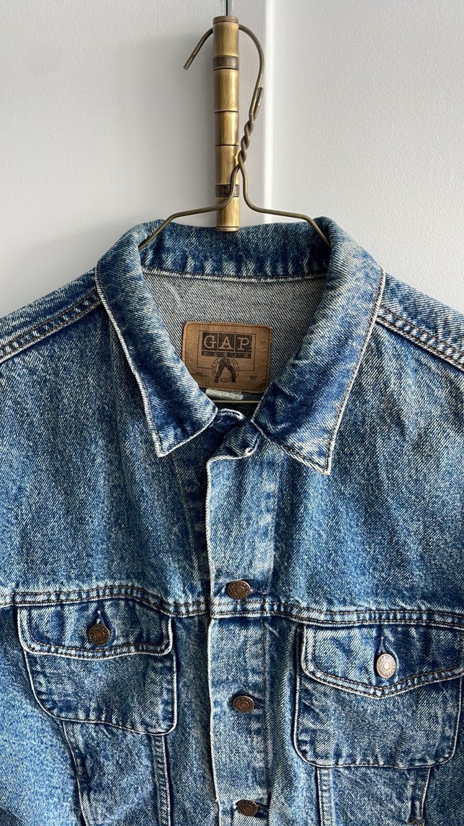 Vintage Yellow Label GAP Denim Jacket Size Large | eBay Vintage Yellow Label GAP Denim Jacket Size Large | eBay