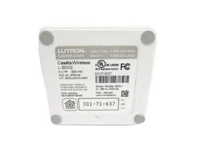 LUTRON L-BDG2 NSNP