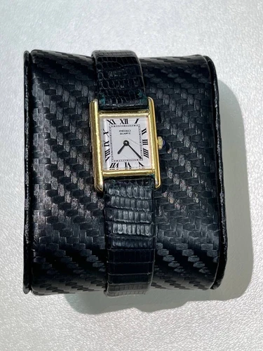 Seiko Womens Tank Vintage Watch