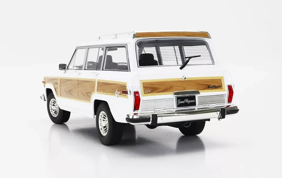 KK SCALE MODELS 1989 Jeep Grand Wagoneer White 1:18*Brand