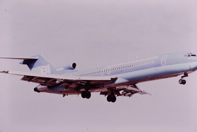 1978 Branniff International Aircraft Aviation 35mm Original Slide Ref 753