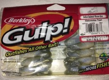 Berkley Gulp-GDTG3-WMPR Watermelon Pearl-3"/8cm Doubletail Minnow Grub 8ct NEW