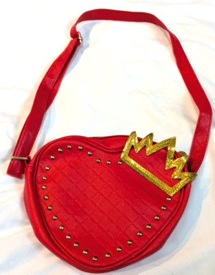 Disney Descendants 3 Evie Heart Crown Red Purse Crossbody Bag 2019 Fast Forward