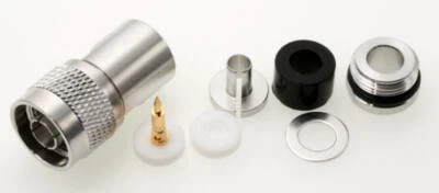 N-Stecker für Aircell-7 / Lötversion / Schraubversion / UG-21-7-TA