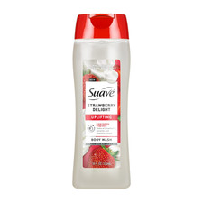 Suave Strawberry Delight Uplifting Body Wash, with Glycerin & Vitamin E, 18 oz 0.30 per gallon