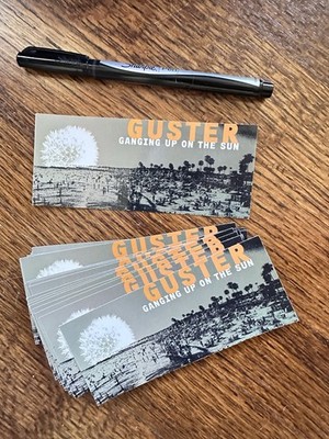 Guster Ganging Up On the Sun Bumper Sticker Circa 2006
