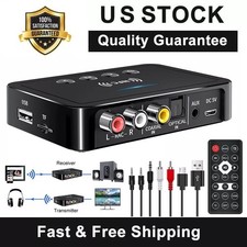 NFC Bluetooth 5.0 Transmitter Receiver 3.5mm AUX To 2 RCA Wireless Audio Adapter