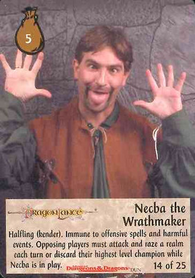 Spellfire - DUNGEONS Chase #14 - DUc/14 - Necba the Wrathmaker - D&D Dragonlance