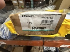 GENUINE Panduit WMPLFSE Horizontal Single-Sided Manager ABS 1RU 2.7" Depth Black