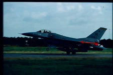 S004 ORIGINAL AIRCRAFT SLIDE: USAF GD F-16A Falcon 78-0027/HI