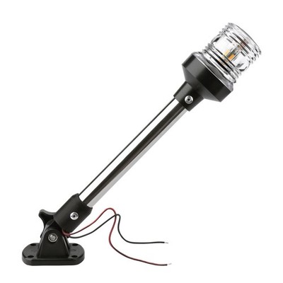Marinexplore Stern Light - White LED Anchor & Bimini Top 12'', 12 Inches