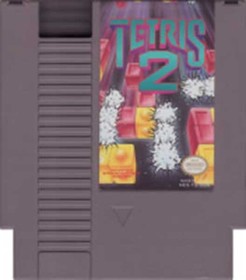 Tetris II 2 - Sequel To The Classic NES Nintendo Game