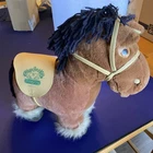 Vintage Cabbage Patch Kids Plush Show Pony 1984 Brown w/Bridle & Saddle