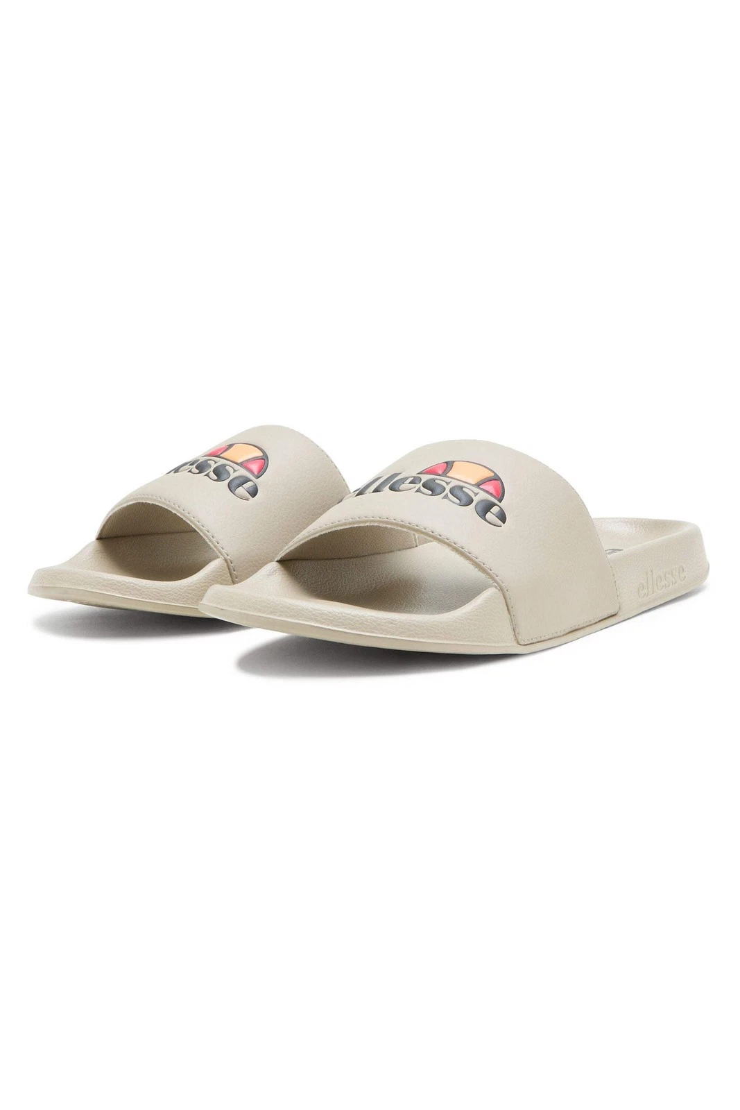 Ellesse Men’s Sliders Logo Pool Slides Como Slide Light Khaki