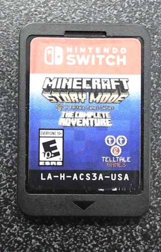 Minecraft: Story Mode Complete Adventure (Nintendo Switch, 2017) Cartridge Only