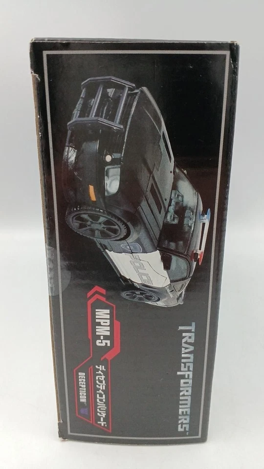 Transformers MPM-5 Decepticon Barricade Movie Masterpiece Hasbro Takara Tomy - Image 4 of 4