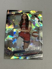 2025 Panini Prizm WNBA Rookie Variation Cracked Ice Prizm Kiki Iriafen RC #149