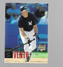 Mike Vento 2006 Upper Deck Series 1 Rookie Card #318 Washington Nationals. rookie card picture