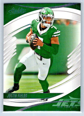 2025 Absolute Football - Justin Fields - New York Jets - Base - #3
