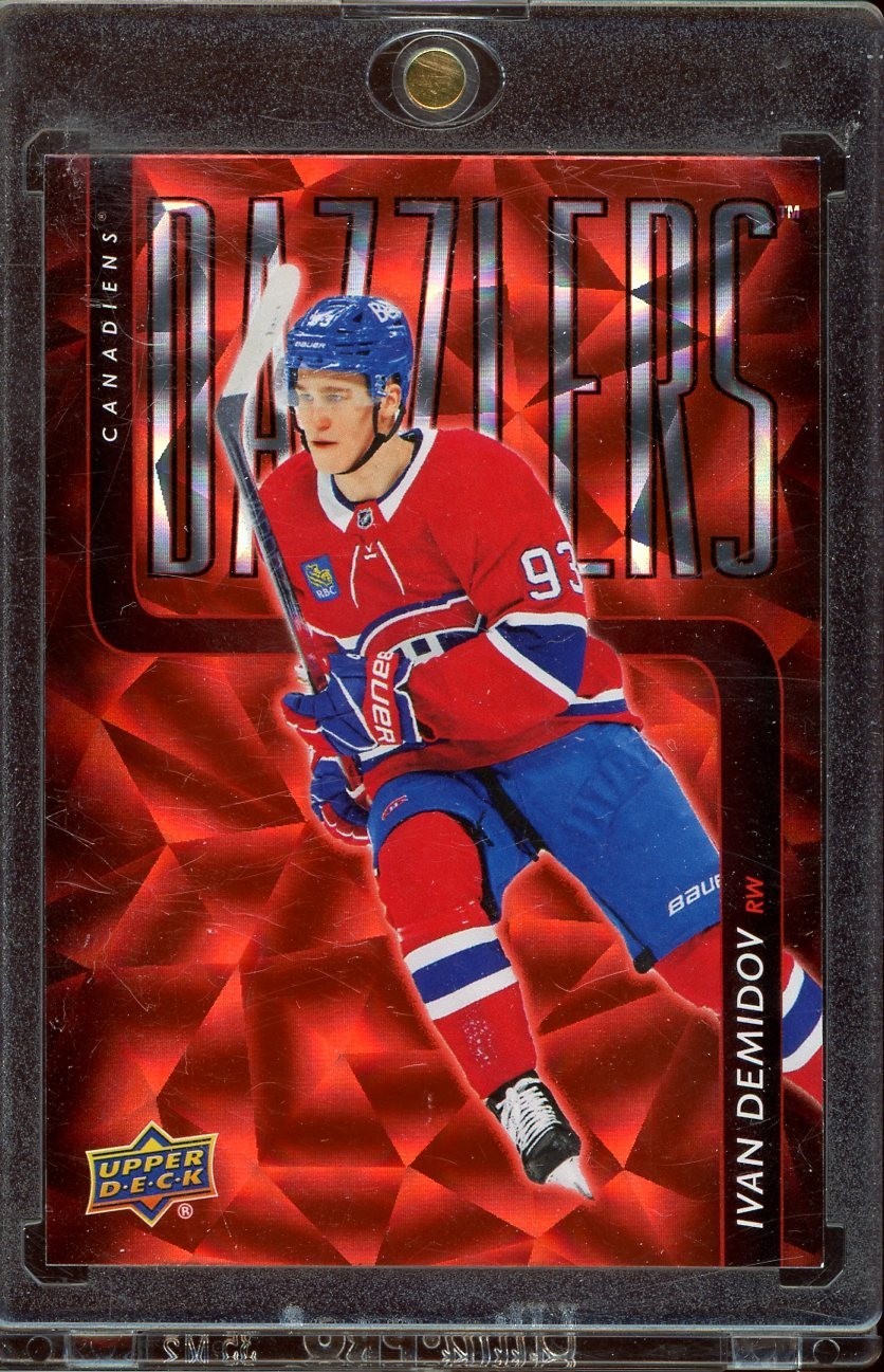 2025-26 Upper Deck Dazzlers Red #DZ18 Ivan Demidov