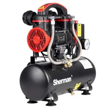 &Ouml;lfreier Luftkompressor 24L leise, tragbar, 1,5 kW, Direktantrieb f&uuml;r Werkzeuge