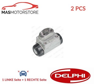RADBREMSZYLINDER TROMMELBREMSE PAAR HINTEN DELPHI LW39034 2PCS A NEU