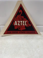 Vintage Potter Mfg. Co Decal - San Diego State College Aztec