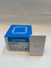 Lutron QSWS2-2BRLN-WH-G SeeTouch QS ENGRAVED ON/OFF DIMMING