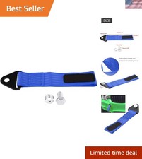 Universal Racing Car Tow Strap - Durable Polyester Rope With 10000 Lbs Capacity
