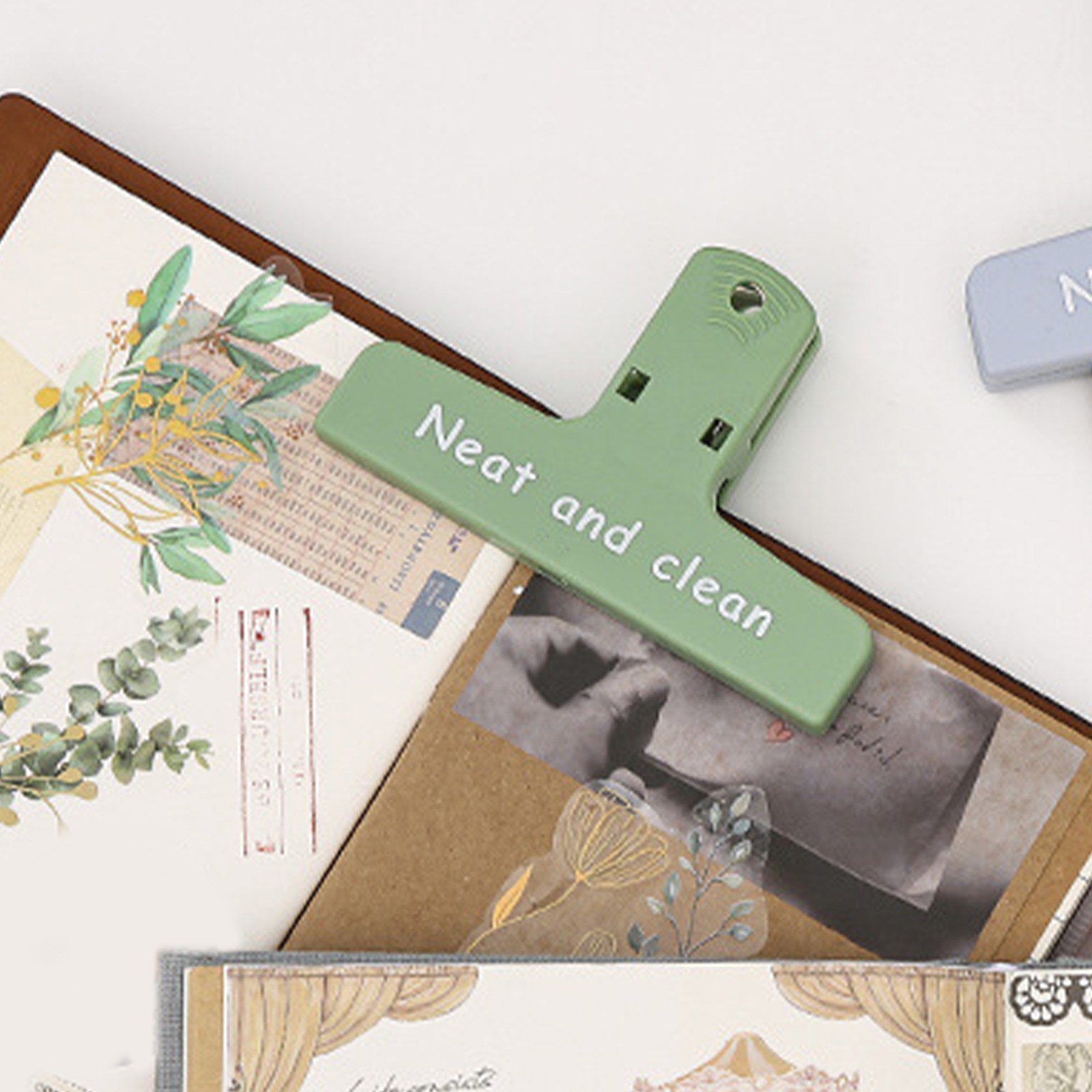 Fridge Clip Magnetic Refrigerator Note Clamp Plastic Clip Holder For Home