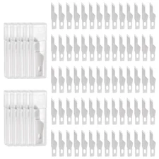 100pcs Exacto Knife Blades #16 Hobby Knife Replacement Blades Refills