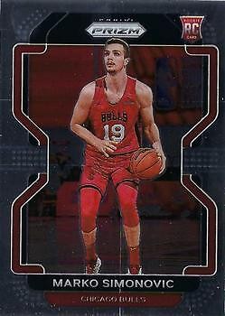 Marko Simonovic 2021-22 Prizm NBA Basketball - RC #166 - Chicago Bulls