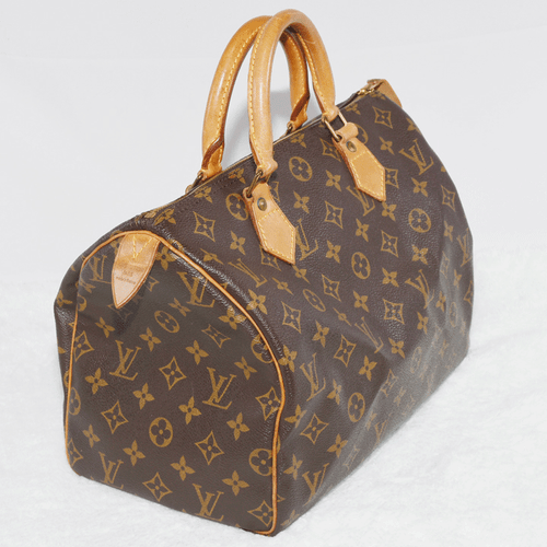 LOUIS VUITTON M41526 Monogram Speedy 30 SP0993 Handbag Boston bag Brown Used