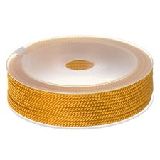 Twisted Nylon Twine Thread 2mm 13M/43 Feet Braided Nylon String, Golden