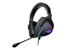 ASUS ROG Delta S Headset full size wired USB, USB-C black wired 90YH02K0-B2UA00