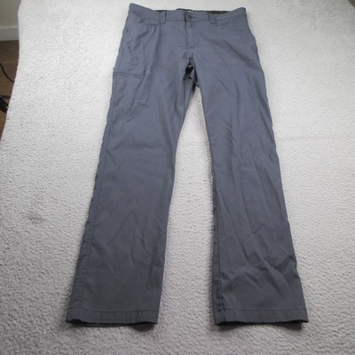 Wrangler ATG Cargo Pants Mens 34x31 Gray Nylon UPF Outdoors