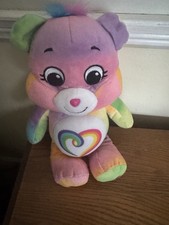 Care Bears Togetherness Bear Plush Toy with Multicolor 12