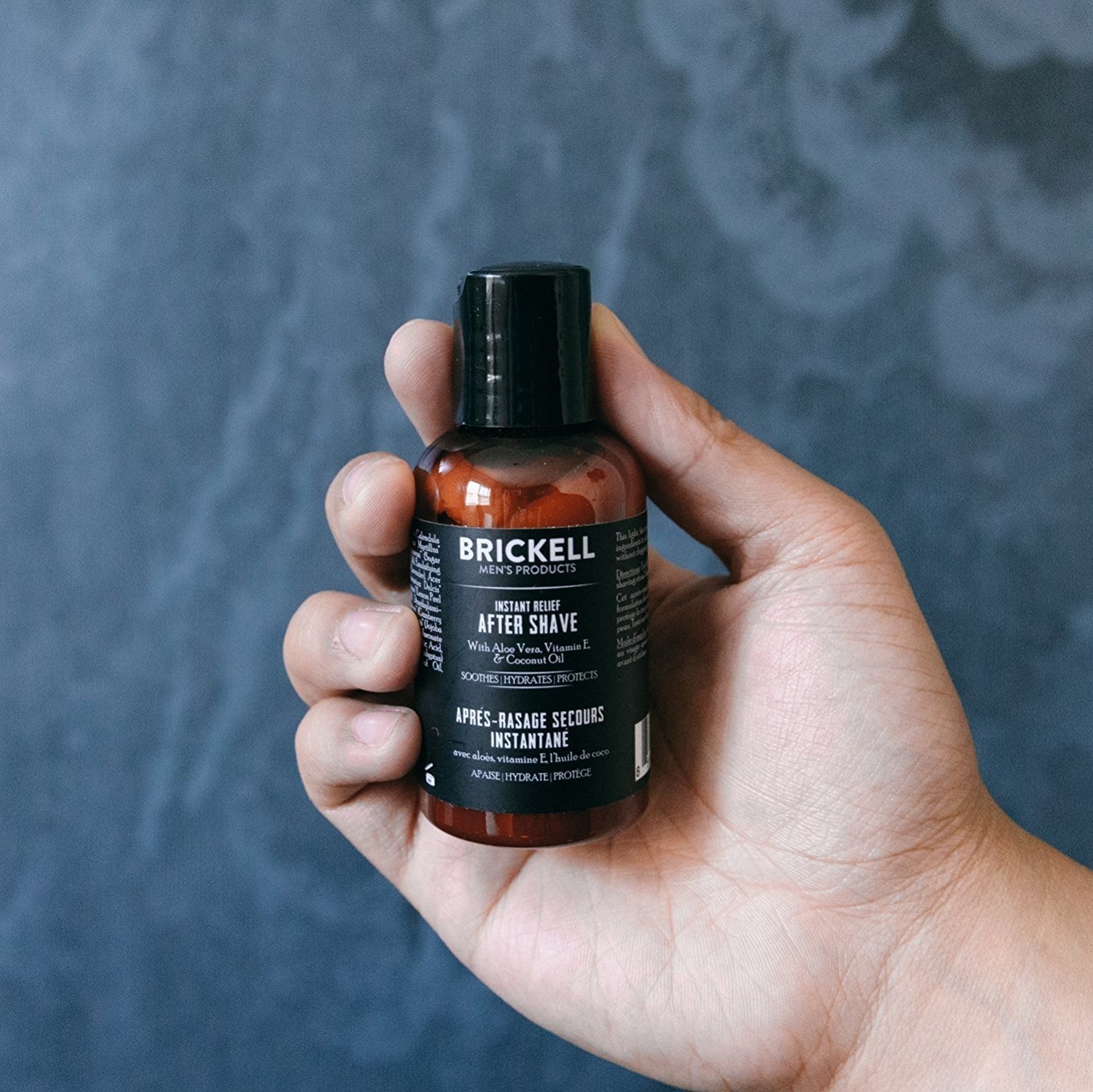 Brickell Men’s Instant Relief Aftershave Balm – 2 oz – Scented, Natural Care