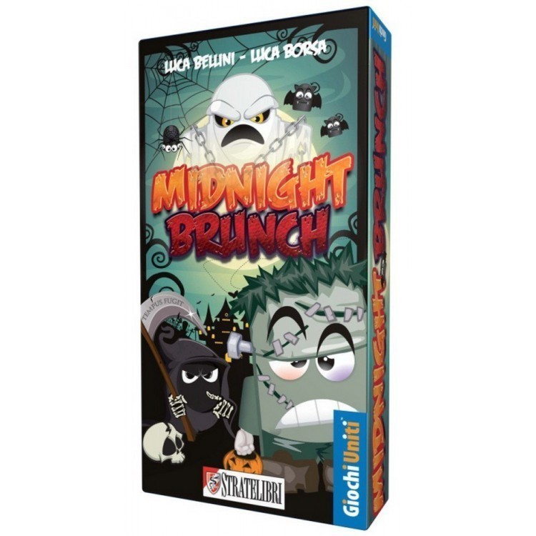 MIDNIGHT BRUNCH Kartenspiel WETTEN Spiele vereint IN ITALIENISCH Alter 8+