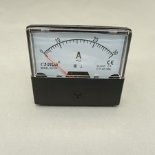 1 pieza DH-670 AC 0-30A amperímetro analógico panel AMP medidor de corriente 60*70MM