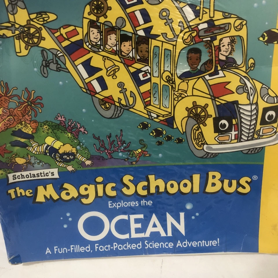 Vintage Mac OS Magic School Bus Ocean CD-Rom Microsoft Rare New Old Stock - Image 4 of 4